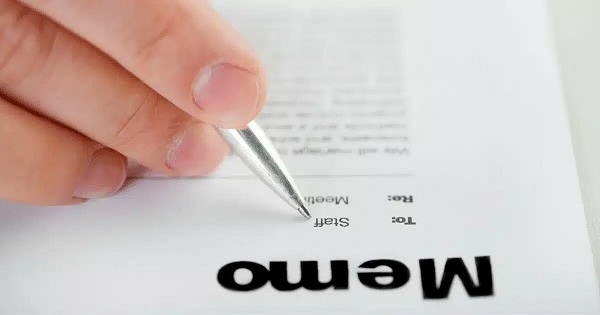 Hướng dẫn cách viết một bản Memo hiệu quả